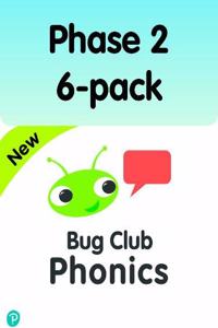 Bug Club Pink B In the Garden 6pk