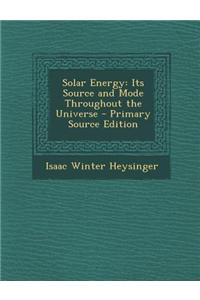 Solar Energy