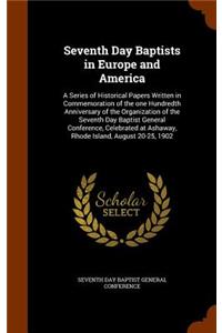 Seventh Day Baptists in Europe and America