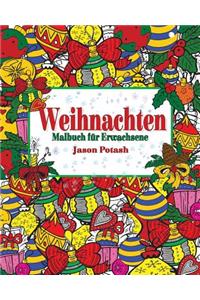 Weihnachten Malbuch für Erwachsene
