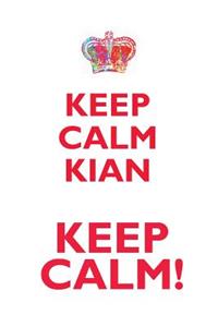 KEEP CALM KIAN! AFFIRMATIONS WORKBOOK Positive Affirmations Workbook Includes