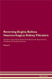 Reversing Angina Bullosa Haemorrhagica: Kidney Filtration The Raw Vegan Plant-Based Detoxification & Regeneration Workbook for Healing Patients. Volume 5