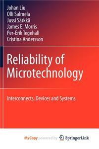 Reliability of Microtechnology