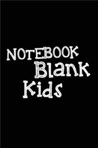 Notebook Blank Kids