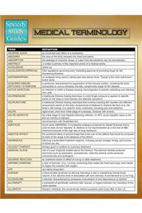 Medical Terminology (Speedy Study Guide)