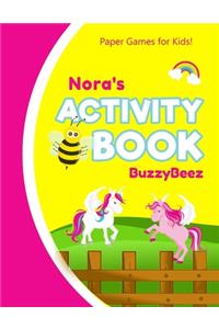 Nora's Activity Book
