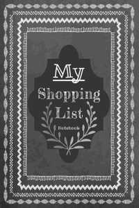 My Shopping List Notebook