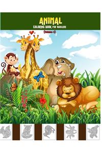 animal coloring book for toddlers