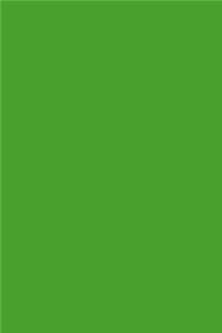 Dot Grid Spring Green colored Bullet Journal