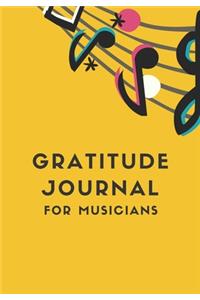 Gratitude Journal for Musicians