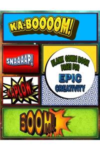 Blank Comic Book Pages For Epic Creativity