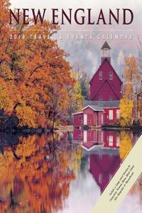 New England 2018 Wall Calendar