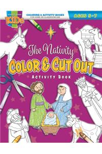 Nativity Color & Cut Out