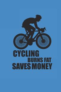 Cycling Burns Fat Saves Money