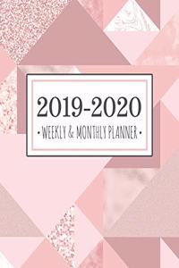 2019-2020 Weekly & Monthly Planner