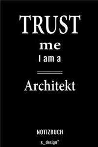 Notizbuch für Architekten / Architekt / Architektin