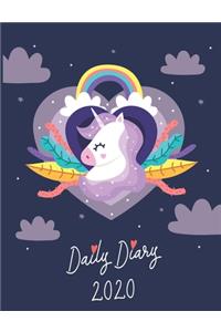 2020 Daily Diary Kids Journal for Girls
