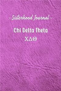 Sisterhood Journal Chi Delta Theta