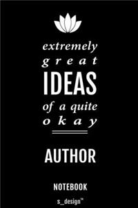 Notebook for Authors / Author