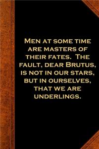 2020 Weekly Planner Shakespeare Quote Fault In Our Stars 134 Pages