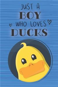Just a Boy Who Loves Ducks