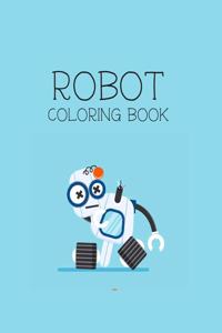 Robot Coloring Book
