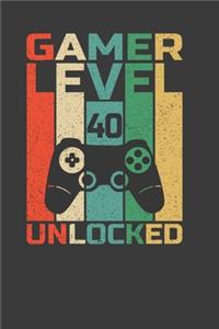 Gamer Level 40 Unlocked