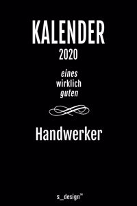 Kalender 2020 für Handwerker
