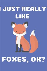 I Just Really Like Foxes Ok?