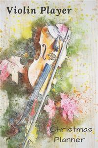 Violin Player Christmas Planner