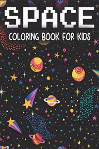 Space Coloring Book For Kids