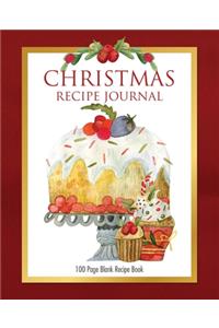 Christmas Recipe Journal