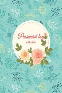 Password Log with Tabs