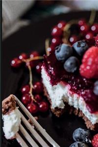 Raspberry and Blueberry Cake and Fork