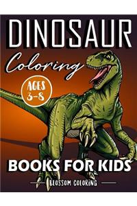 Dinosaur Coloring Books for Kids 3-8