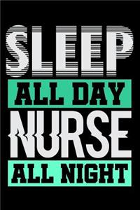 Sleep All Day, Nurse All Night