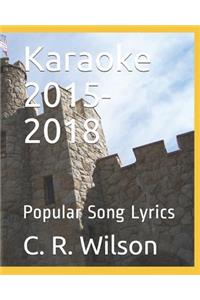 Karaoke 2016-2019