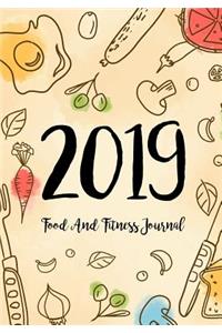 Food And Fitness Journal 2019