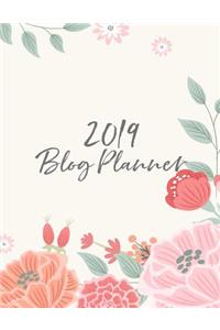 2019 Blog Planner