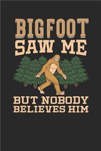 Bigfoot Saw Me But Nobody Believes Him