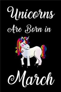 Unicorns Are Born in March