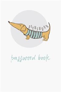 Dachshund - Password Book