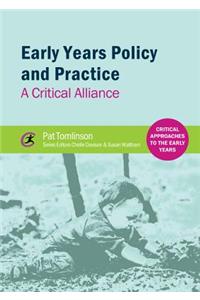 Early Years Policy and Practice