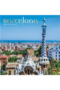 Barcelona 2020 Square Wall Calendar