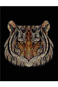 Metallic Tiger Notebook
