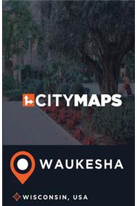 City Maps Waukesha Wisconsin, USA