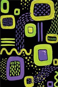 Bullet Journal Notebook Colorful Abstract Pattern 5