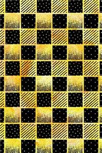 Journal Notebook Squares and Dots Pattern 6