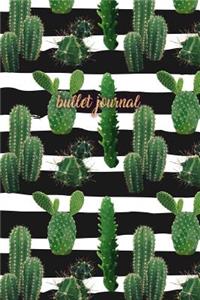 Bullet Journal: Beautiful Cactus Bullet Dot Grid Notebook