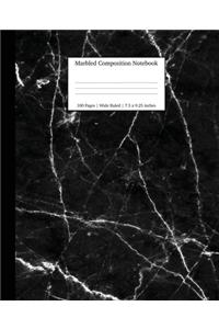 Marbled Composition Notebook